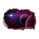 Sticker decorativ, gaura in perete 3D, Planeta, 85 cm, 1035STK-1 Sticker decorativ, gaura in perete 3D, Planeta, 85 cm, 1035STK-1