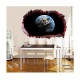 Sticker decorativ, gaura in perete 3D, Planeta, 85 cm, 1036STK-1 Sticker decorativ, gaura in perete 3D, Planeta, 85 cm, 1036STK-1
