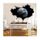 Sticker decorativ, gaura in perete 3D, Planeta, 85 cm, 1036STK-2 Sticker decorativ, gaura in perete 3D, Planeta, 85 cm, 1036STK-2
