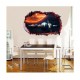 Sticker decorativ, gaura in perete 3D, Planeta, 85 cm, 1037STK-2 Sticker decorativ, gaura in perete 3D, Planeta, 85 cm, 1037STK-2