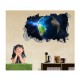 Sticker decorativ, gaura in perete 3D, Planeta, 85 cm, 1040STK-2 Sticker decorativ, gaura in perete 3D, Planeta, 85 cm, 1040STK-2