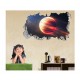 Sticker decorativ, gaura in perete 3D, Planeta, 85 cm, 1041STK-2 Sticker decorativ, gaura in perete 3D, Planeta, 85 cm, 1041STK-2