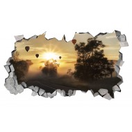 Sticker decorativ, gaura in perete 3D, Rasarit, 85 cm, 171STK-1 Sticker decorativ, gaura in perete 3D, Rasarit, 85 cm, 171STK-1