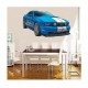 Sticker decorativ masina, 3D, 80 cm, 1011STK-3 Sticker decorativ masina, 3D, 80 cm, 1011STK-3