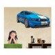 Sticker decorativ masina, 3D, 80 cm, 1011STK-3 Sticker decorativ masina, 3D, 80 cm, 1011STK-3