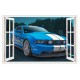 Sticker decorativ masina, Ferestra 3D, 80 cm, 1011STK Sticker decorativ masina, Ferestra 3D, 80 cm, 1011STK