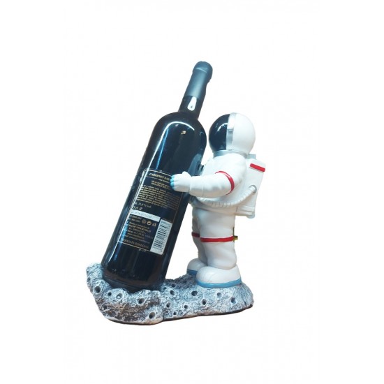 Suport sticla vin, In forma de Astronaut, 30 cm, 084759B Suport sticla vin, In forma de Astronaut, 30 cm, 084759B