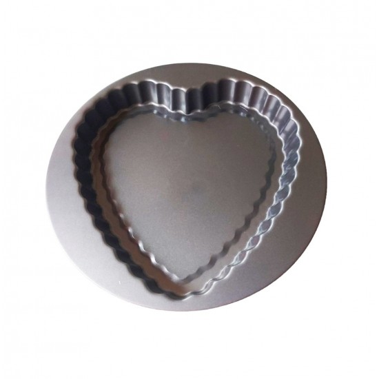 Tava de copt pentru placinta, Inima, 27 cm, 352COF Tava de copt pentru placinta, Inima, 27 cm, 352COF