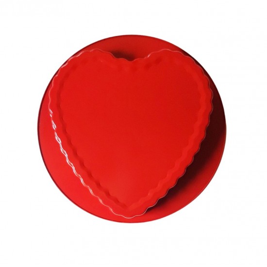 Tava de copt pentru placinta, Inima, 27 cm, 352COF Tava de copt pentru placinta, Inima, 27 cm, 352COF