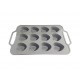 Tava din silicon, 12 Inimioare, 37 cm, CooKstyle, 128COF