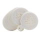 Set 50 de sabloane pentru decorarea parjiturilor, cafea, pentru pictura, Alb, 8.7 cm, A1427 Set 50 de sabloane pentru decorarea parjiturilor, cafea, pentru pictura, Alb, 8.7 cm, A1427