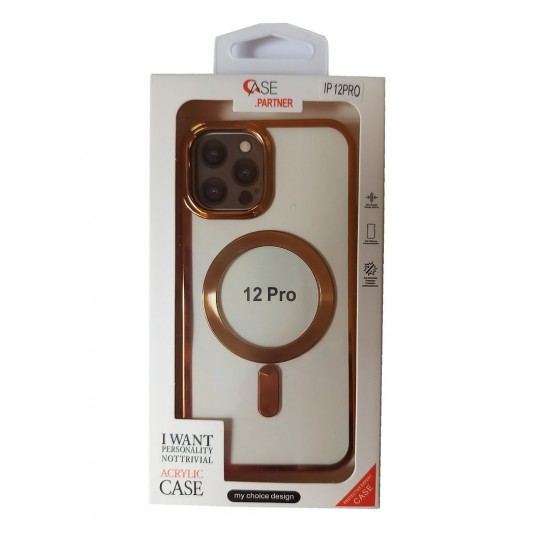 Husa telefon compatibila cu Apple iPhone 12 Pro, Gold, 429HT Husa telefon compatibila cu Apple iPhone 12 Pro, Gold, 429HT