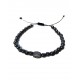 Bratara cu pietre naturale, Onix, Black Charm cu Zirconiu, A4B167 Bratara cu pietre naturale, Onix, Black Charm cu Zirconiu, A4B167