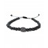 Bratara cu pietre naturale, Onix, Black Charm cu Zirconiu, A4B167
