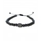 Bratara cu pietre naturale, Onix, Black Charm cu Zirconiu, A4B167 Bratara cu pietre naturale, Onix, Black Charm cu Zirconiu, A4B167