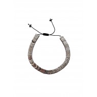 Bratara cu pietre naturale, Onix, Silver Stone, A4B144 Bratara cu pietre naturale, Onix, Silver Stone, A4B144
