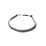 Bratara cu pietre naturale, Onix, Silver Stone, A4B145 Bratara cu pietre naturale, Onix, Silver Stone, A4B145