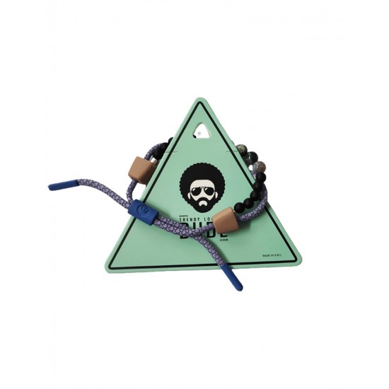 Bratara cu pietre semipretioase Lapis Lazuli, Dude, A4B34 Bratara cu pietre semipretioase Lapis Lazuli, Dude, A4B34