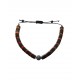Bratara cu snur ajustabil, Black Charm, A4B113 Bratara cu snur ajustabil, Black Charm, A4B113