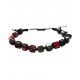 Bratara cu snur ajustabil, Black Stone, A4B129 Bratara cu snur ajustabil, Black Stone, A4B129