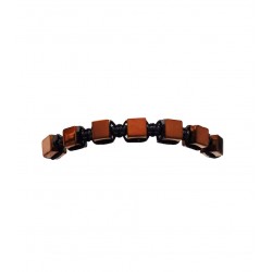 Bratara cu snur ajustabil, Brown, A4B117