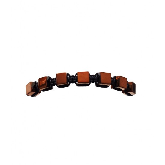 Bratara cu snur ajustabil, Brown, A4B117 Bratara cu snur ajustabil, Brown, A4B117