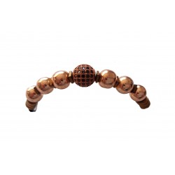 Bratara cu snur ajustabil, Gold Charm, A4B119 Bratara cu snur ajustabil, Gold Charm, A4B119