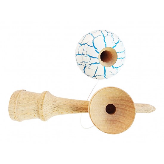 Kendama din lemn natural, Bila lemn +  Sticker Waterproof USA pentru telefon, 173KD