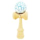 Kendama din lemn natural, Bila lemn +  Sticker Waterproof USA pentru telefon, 173KD