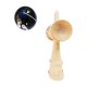 Kendama din lemn natural, Bila lemn + Sticker Waterproof USA pentru telefon, 175KD