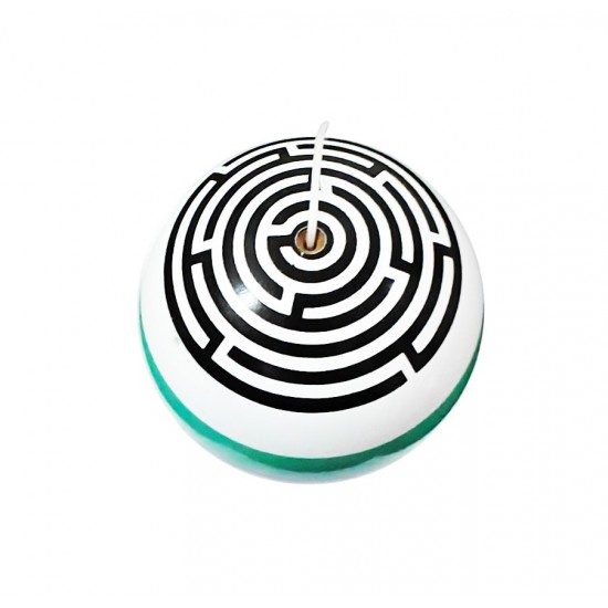 Kendama din lemn natural, Bila lemn + Sticker Waterproof USA pentru telefon, 176KD