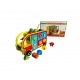 Autobuz din lemn, Potrivirea formelor, 15 piese, MWZ3052 Autobuz din lemn, Potrivirea formelor, 15 piese, MWZ3052