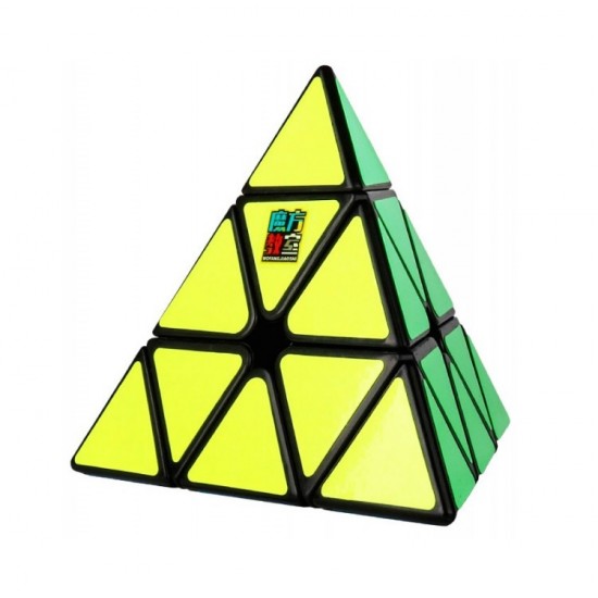 Cub Magic 3x3x3 Moyu MoFang Meilong Pyraminx, Black, 255CUB-1 Cub Magic 3x3x3 Moyu MoFang Meilong Pyraminx, Black, 255CUB-1