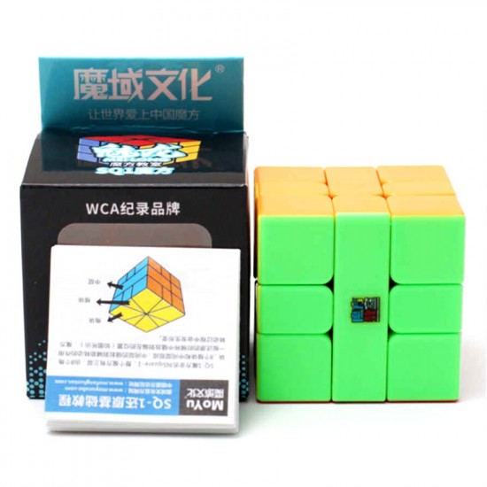 Cub Magic 3x3x3 Moyu MoFang Meilong SQ1, Stickerless, 252CUB-1 Cub Magic 3x3x3 Moyu MoFang Meilong SQ1, Stickerless, 252CUB-1