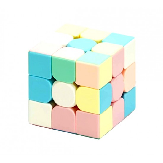 Cub Magic 3x3x3 Moyu MoFang Meilong, Stickerless macaron, 245CUB-1 Cub Magic 3x3x3 Moyu MoFang Meilong, Stickerless macaron, 245CUB-1