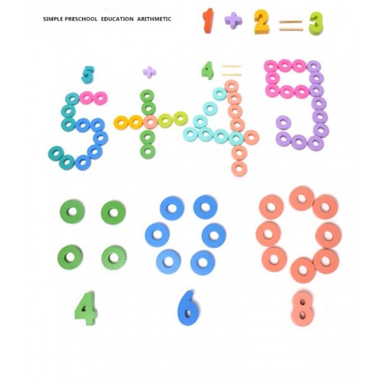Joc educativ Forme geometrice si cifre, 3 in 1, Stivuirea culorilor, CX0612 Joc educativ Forme geometrice si cifre, 3 in 1, Stivuirea culorilor, CX0612