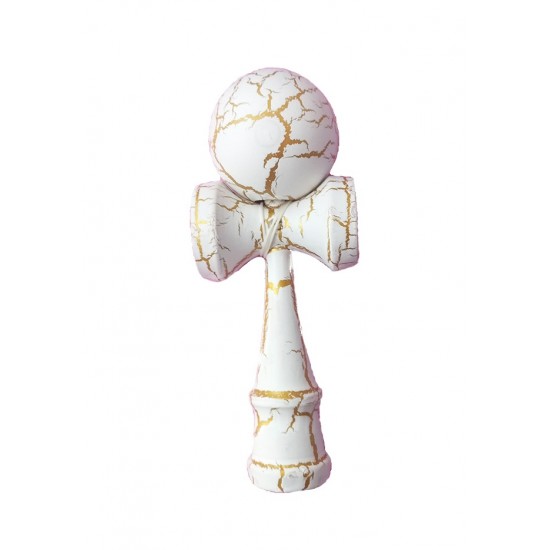 Kendama profesionala alb/auriu, 7KD Kendama profesionala alb/auriu, 7KD