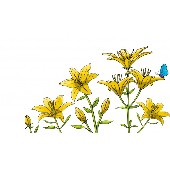 Sticker decorativ, Crin, 150 cm, 397STK-1