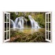 Sticker decorativ, Fereastra 3D, Cascada, 85 cm, 265STK Sticker decorativ, Fereastra 3D, Cascada, 85 cm, 265STK