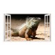 Sticker decorativ, Fereastra 3D, Chameleon Dragon, 85 cm, 324STK Sticker decorativ, Fereastra 3D, Chameleon Dragon, 85 cm, 324STK