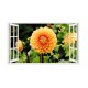 Sticker decorativ, Fereastra 3D, Flori, 85 cm, 243STK Sticker decorativ, Fereastra 3D, Flori, 85 cm, 243STK