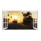 Sticker decorativ, Fereastra 3D Rasarit, 85 cm, 171STK Sticker decorativ, Fereastra 3D Rasarit, 85 cm, 171STK