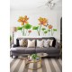 Sticker decorativ, Flore portocalie, 150 cm, 396STK-1 Sticker decorativ, Flore portocalie, 150 cm, 396STK-1