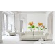 Sticker decorativ, Flore portocalie, 150 cm, 396STK-1 Sticker decorativ, Flore portocalie, 150 cm, 396STK-1