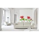 Sticker decorativ, Flore rosii, 150 cm, 396STK-2 Sticker decorativ, Flore rosii, 150 cm, 396STK-2