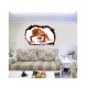 Sticker decorativ, Gaura in perete 3D, Broasca, 85 cm, 392STK Sticker decorativ, Gaura in perete 3D, Broasca, 85 cm, 392STK