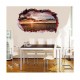 Sticker decorativ, Gaura in perete 3D, Ocean, 85 cm, 335STK-1 Sticker decorativ, Gaura in perete 3D, Ocean, 85 cm, 335STK-1