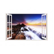 Sticker decorativ, Munte 3D, 85 cm, 165STK Sticker decorativ, Munte 3D, 85 cm, 165STK
