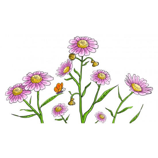 Sticker decorativ, Musatel, 150 cm, 398STK-2 Sticker decorativ, Musatel, 150 cm, 398STK-2