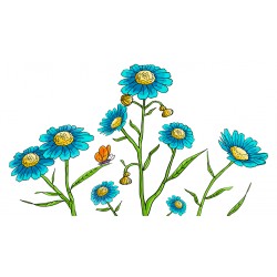 Sticker decorativ, Musatel, 150 cm, 398STK